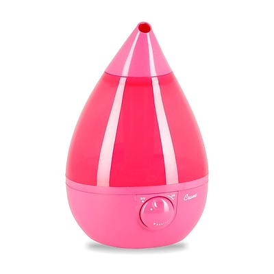 Crane Drop Ultrasonic Cool Mist Humidifier Pink