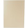 JAM Paper 2-Pocket Textured Linen Business Folders, Ivory, 25/Pack (386LIVA)~#|#~m002636862_sc7