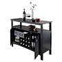 Winsome® Jasper 32.13" Wood Storage Buffet, Black~#|#~m002680865_sc7