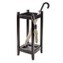 Winsome Jana Umbrella Stand with Metal Tray, Espresso, Wood (92411)~#|#~m002680894_sc7