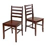 Winsome Ladder Back Chairs, Antique Walnut, 2/Set (94236)~#|#~m002680940_sc7