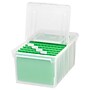 IRIS Letter Size File Box Storage, Clear (139921)~#|#~m002693520_sc7