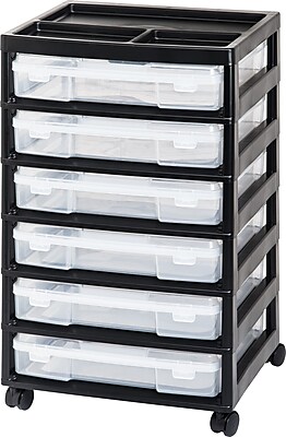 Plastic Storage Drawers Rolling Carts Staples