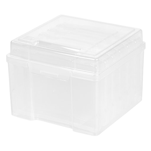 Iris Individual Clear Photo and Craft Keeper Box 5x7 [Pack of 9]