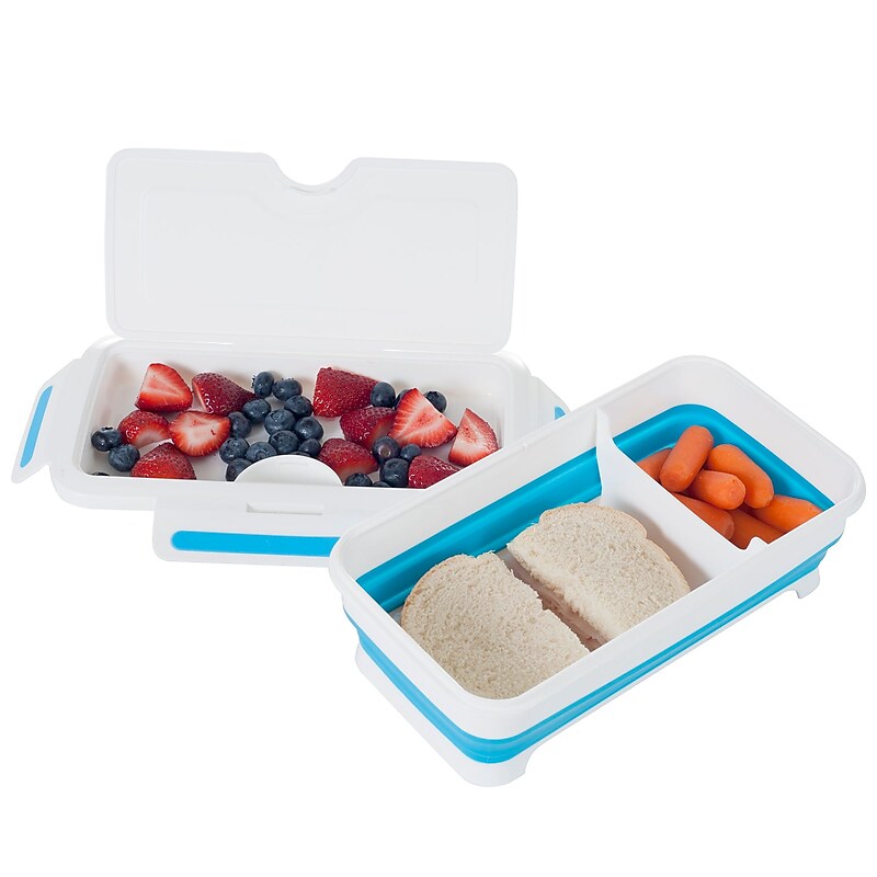 Classic Cuisine Rectangular Expandable Lunch Box with Dividers image 1