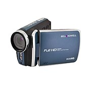 Bell & Howell Fun Flix DV30HD 1080p HD 20MP Digital Camcorder with 3" Touchscreen, 1x Optical, Blue