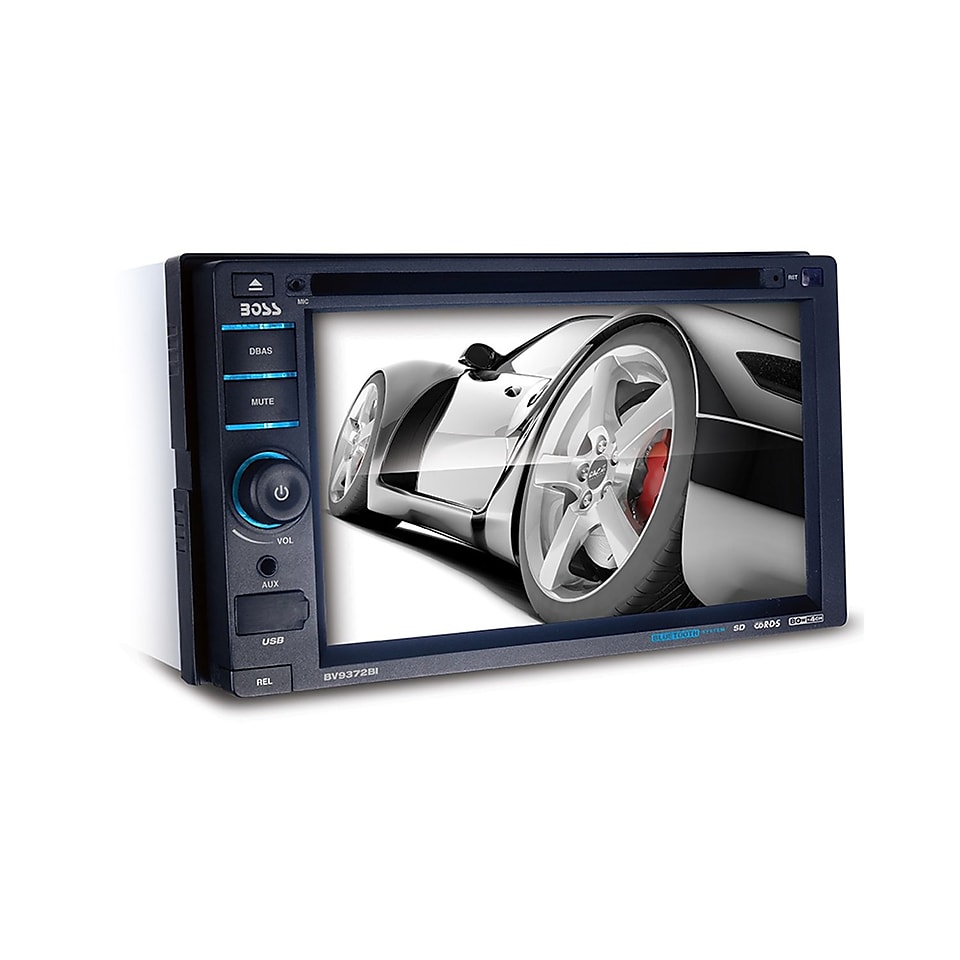 Boss  320 W Double Din In Dash Touchscreen DVD/CD/ Receiver with Bluetooth & iPod Control (bv9372bi)