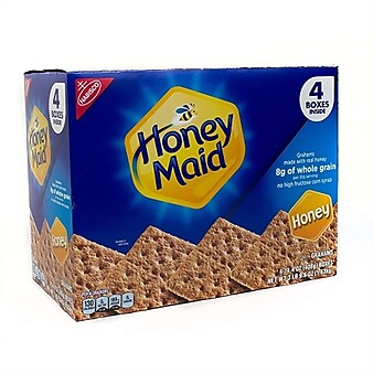 Nabisco Honey Maide Honey Graham Crackers, 14.4 oz., 4 Packs/Box, (220-00442)