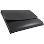 JAM Paper Leather Portfolio Case with Snap Closure, Black, 12/Carton (2233317452B)~#|#~m002765455_sc7