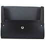 JAM Paper Leather Portfolio Case with Snap Closure, Black, 12/Carton (2233317452B)~#|#~m002765457_sc7