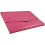 JAM Paper Leather Portfolio Case with Snap Closure, Fuchsia Pink (2233320839)~#|#~m002765473_sc7