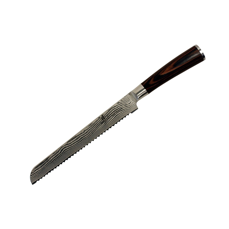 Zhen VG 10 Damascus Series 67 Layer 9 Bread Knife