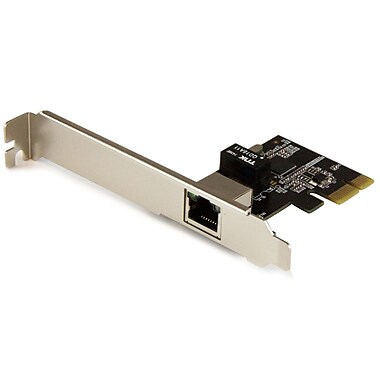 ethernet port gigabit i210 intel nic pci startech express network card staples