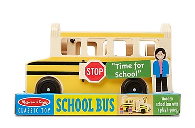 melissa and doug wooden bus