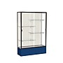 Ghent Spirit 48"W x 72"H x 16"D Floor Case, Plaque Back, Dk. Bronze Finish, Navy Base~#|#~m002839595_sc7