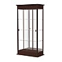Ghent Varsity 36"W x 77"H x 18"D Lighted Floor Case, Sliding Doors, Mirror Back, Espresso Finish~#|#~m002839825_sc7