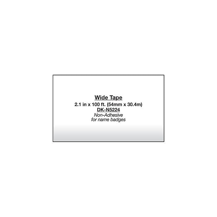 Brother DK-N5224 Non-Adhesive Wide Width Continuous Paper Labels