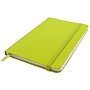 JAM Paper Professional Notebooks, 4" x 6", Wide Ruled, 70 Sheets, Green (340528852)~#|#~m002869939_sc7