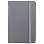 JAM Paper Professional Notebooks, 4" x 6", Wide Ruled, 70 Sheets, Gray/Silver (340528853)~#|#~m002869941_sc7