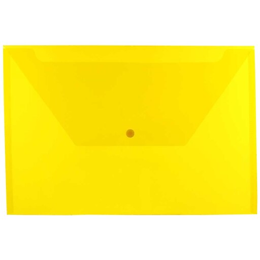 JAM Paper Plastic Envelopes with Snap Closure, Legal Booklet, 9.75 x 14