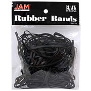 JAM Paper Colored Rubber Bands, Size 33, 100/Pack (333RBBL)