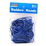 JAM Paper Colored Multi-Purpose #33 Rubber Bands, 3.5" x 0.125", Non-Latex, Blue, 100/Pack (333RBBU)~#|#~m002870154_sc7