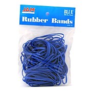 JAM Paper Colored Rubber Bands, Size 33, 100/Pack (333RBBU)