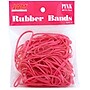 JAM Paper Colored Multi-Purpose #33 Rubber Bands, 3.5" x 0.125", Non-Latex, Pink, 100/Pack (333RBPI)~#|#~m002870165_sc7