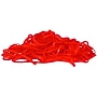JAM Paper Colored Multi-Purpose #33 Rubber Bands, 3.5" x 0.125", Non-Latex, Red, 100/Pack (333RBRE)~#|#~m002870174_sc7