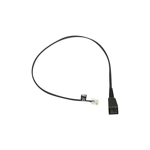 Jabra Link 180 quick disconnect (QD) straight bottom cord Staples