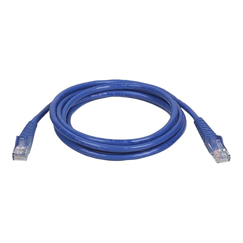 Tripp Lite patch cable, 7 ft, blue image 1