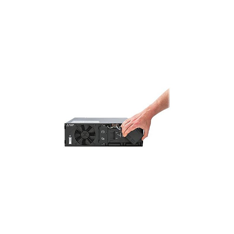 APC Smart-UPS SRT 5000VA RM 5000VA UPS, 4-Outlets, Black (SRT5KRMXLT) image 1