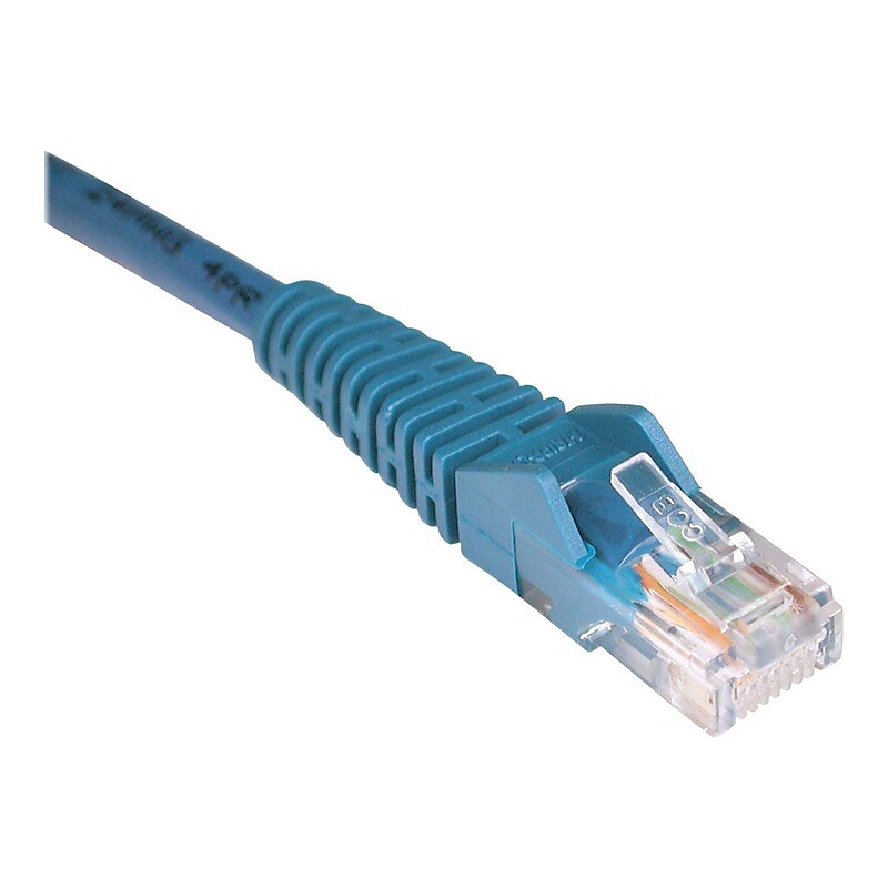 Tripp Lite 3' Cat5e RJ45/RJ45 Patch Cable, Blue image 1
