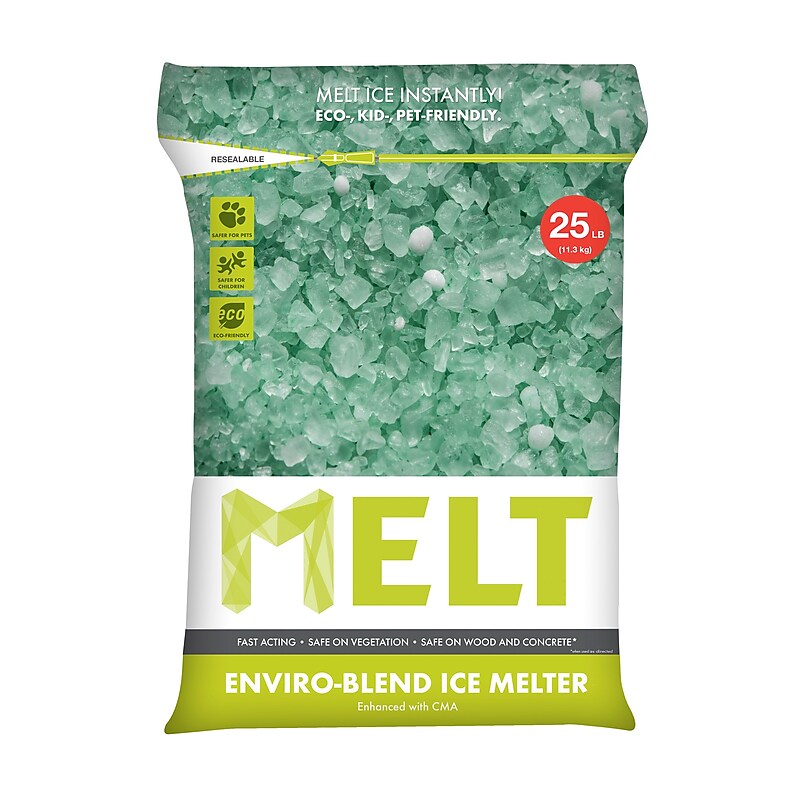 Snow Joe Premium Pet Friendly Ice Melt Crystals, 25 lb. Bag (MELT25EB) image 1