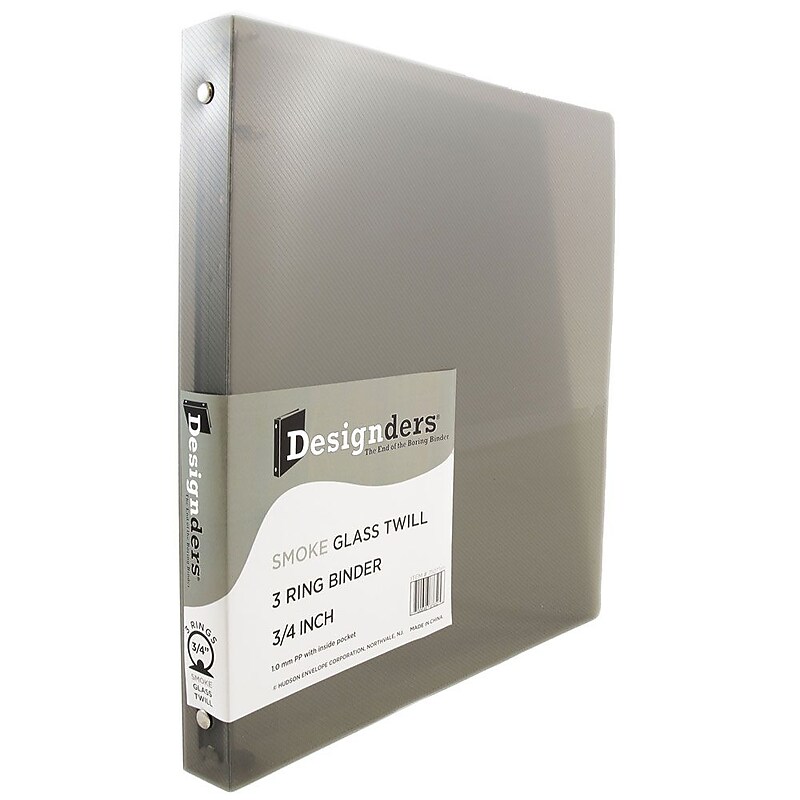 JAM Paper 1" 3-Ring Non-View Binders, Black, 48/Pack (751CBLB) image 1