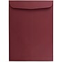 JAM Paper 9" x 12" Open End Catalog Envelopes, Dark Red, 10/Pack (31287532B)~#|#~m002934025_sc7