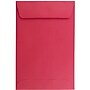 JAM Paper 6 x 9 Open End Catalog Colored Envelopes, Red Recycled, 100/Pack (V0128139)~#|#~m002934043_sc7