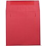 JAM Paper 7.5 x 7.5 Square Colored Invitation Envelopes, Red Recycled, 100/Pack (02792291B)~#|#~m002934107_sc7