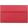 JAM Paper A10 Colored Invitation Envelopes, 6" x 9 1/2", Red Recycled, 50/Pack (96078I)~#|#~m002934114_sc7