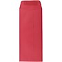 JAM Paper #10 Policy Business Colored Envelopes, 4 1/8" x 9 1/2", Red Recycled, 25/Pack (25048)~#|#~m002934135_sc7