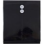 JAM Paper® Plastic Envelopes with Button and String Tie Closure, Letter Booklet, 9.75 x 13, Smoke Gray, 12/Pack (218B1SM)~#|#~m002934140_sc7