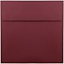 JAM Paper 8.5 x 8.5 Square Invitation Envelopes, Dark Red, Bulk 250/Box (31511323H)~#|#~m002934225_sc7