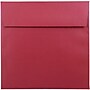 JAM Paper 6.5 x 6.5 Square Metallic Invitation Envelopes, Stardream Jupiter Red, Bulk 1000/Carton (SD853520B)~#|#~m002934292_sc7