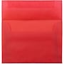 JAM Paper 4Bar A1 Translucent Vellum Invitation Envelopes, 3.625 x 5.125, Primary Red, Bulk 250/Box (1591618H)~#|#~m002934307_sc7