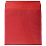 JAM Paper 8.5 x 8.5 Square Translucent Vellum Invitation Envelopes, Primary Red, 25/Pack (1592165)~#|#~m002934321_sc7
