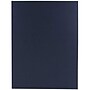 JAM Paper 2-Pocket Textured Linen Business Folders, Navy Blue, 25/Pack (386LNAA)~#|#~m002934398_sc7