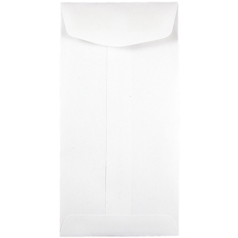 JAM Paper #7 Coin Envelopes, 3.5" x 6.5", White, 1000/carton (95083B) image 1