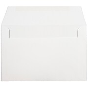 JAM Paper A9 Invitation Envelope, 5 3/4" x 8 3/4", White, 100/Pack (4023213C)