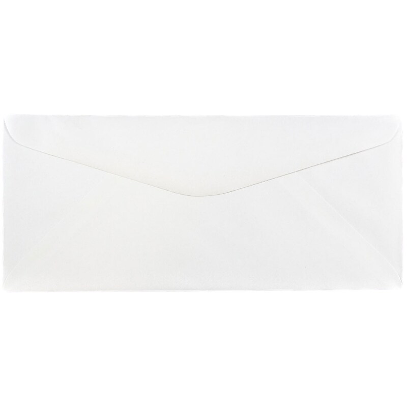 JAM Paper #14 Business Envelope, 5" x 11 1/2", White, 1000/Carton (53273B) image 1