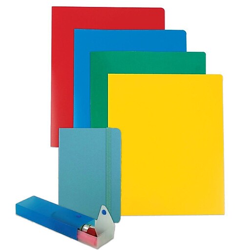 Staples file folders with pockets image